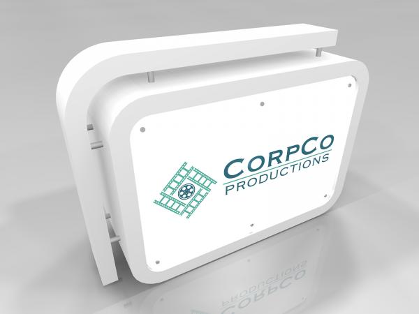 RE-1568 Trade Show Display Counter -- Image 5